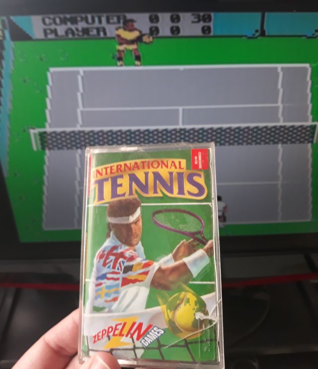 Commodore C64 International Tennis