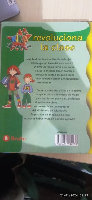 Kika superbruja revoluciona la clase