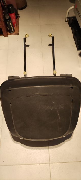 Baúl SHAD 40L y soporte baul Gs500F