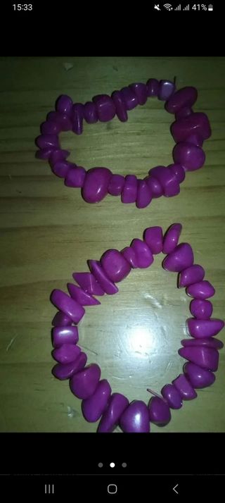 Anillos y pulseras estilo pintura