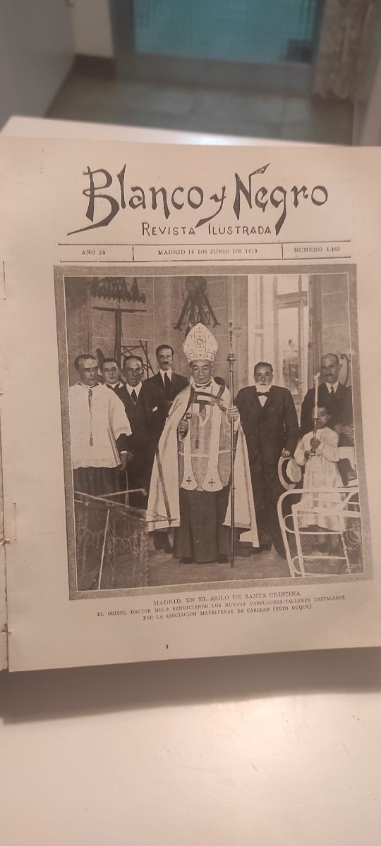 Revista ilustrada  Blanco y Negro 1919