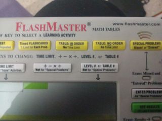 FLASH MASTER (CONSOLA DE MATEMATICAS)