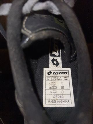 scarpe da calcio bimbo Lotto taglia 30
