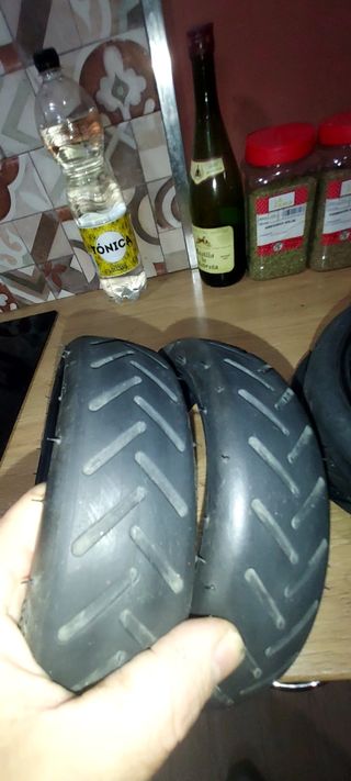 Rueda patinete xiaomi con cámaras