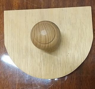 Pomos, patas de madera
