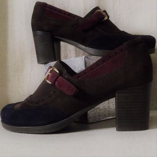 Zapatos mujer tricolor calidad