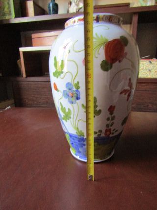 vaso grande ceramica faenza - vintage