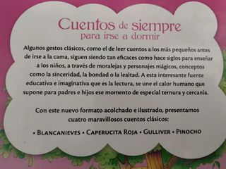 Cuentos de siempre para irse a dormir