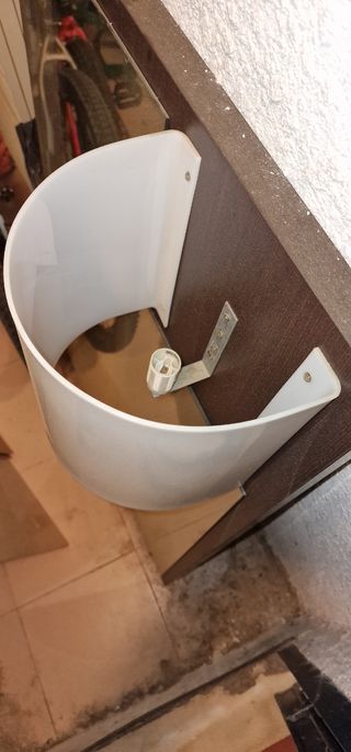 Espejo y mueble entrada