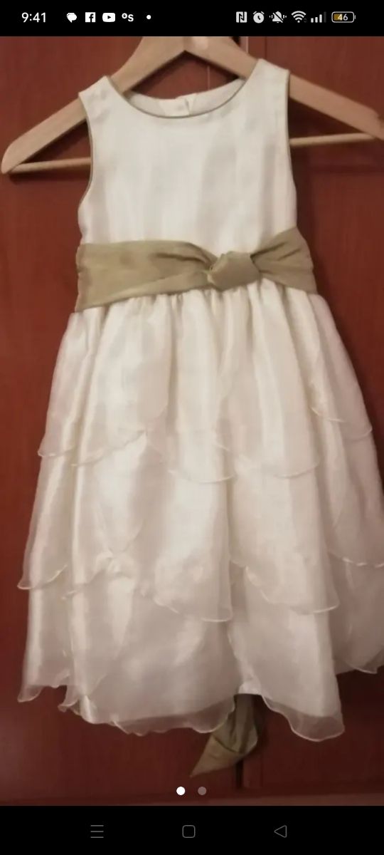 Vestido niña ceremonia