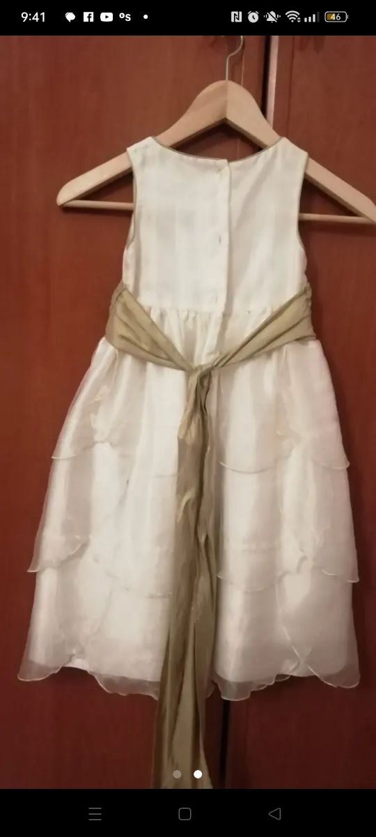 Vestido niña ceremonia