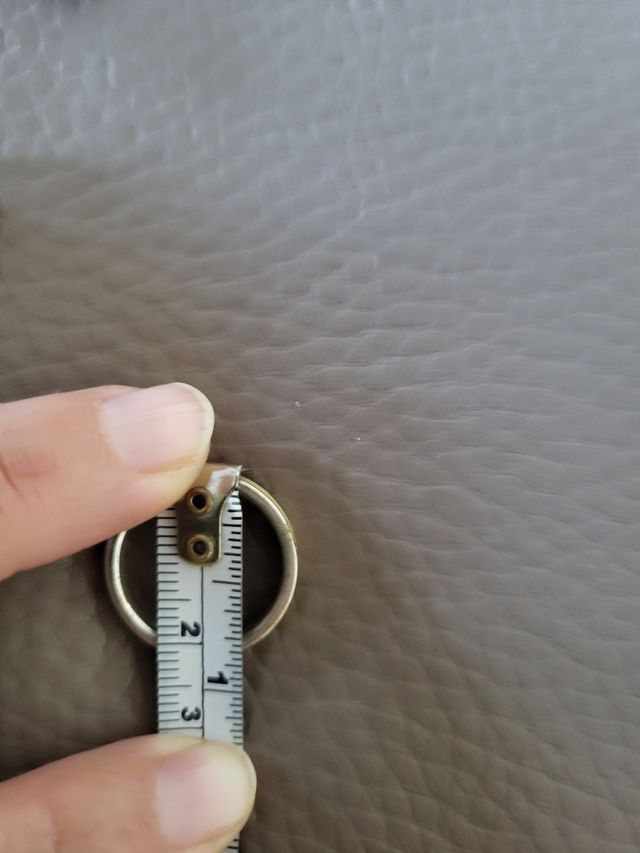 Anello in argento. Triplo.