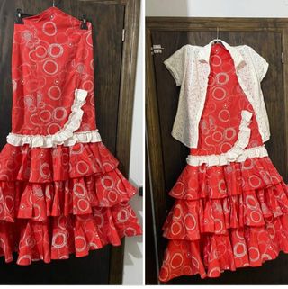 Traje flamenca