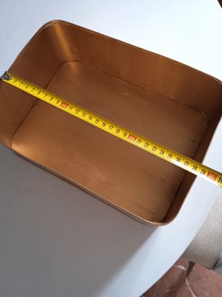 Preciosa caja dorada