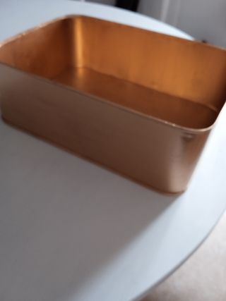 Preciosa caja dorada