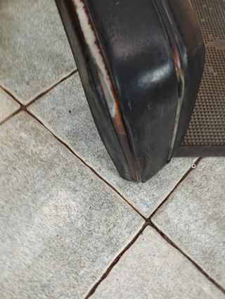 Volkswagen Golf I paragolpes.