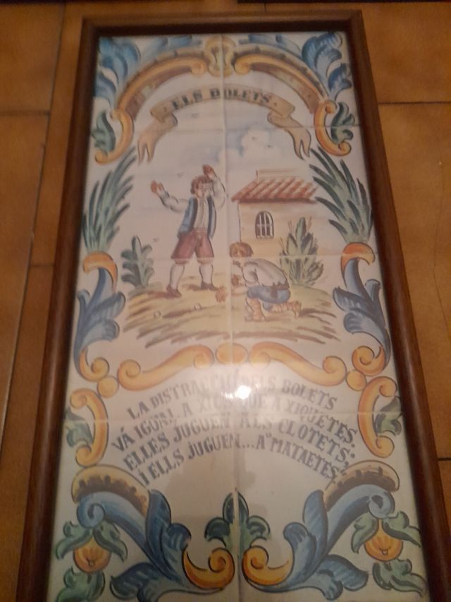 Cuadros azulejos valencianos