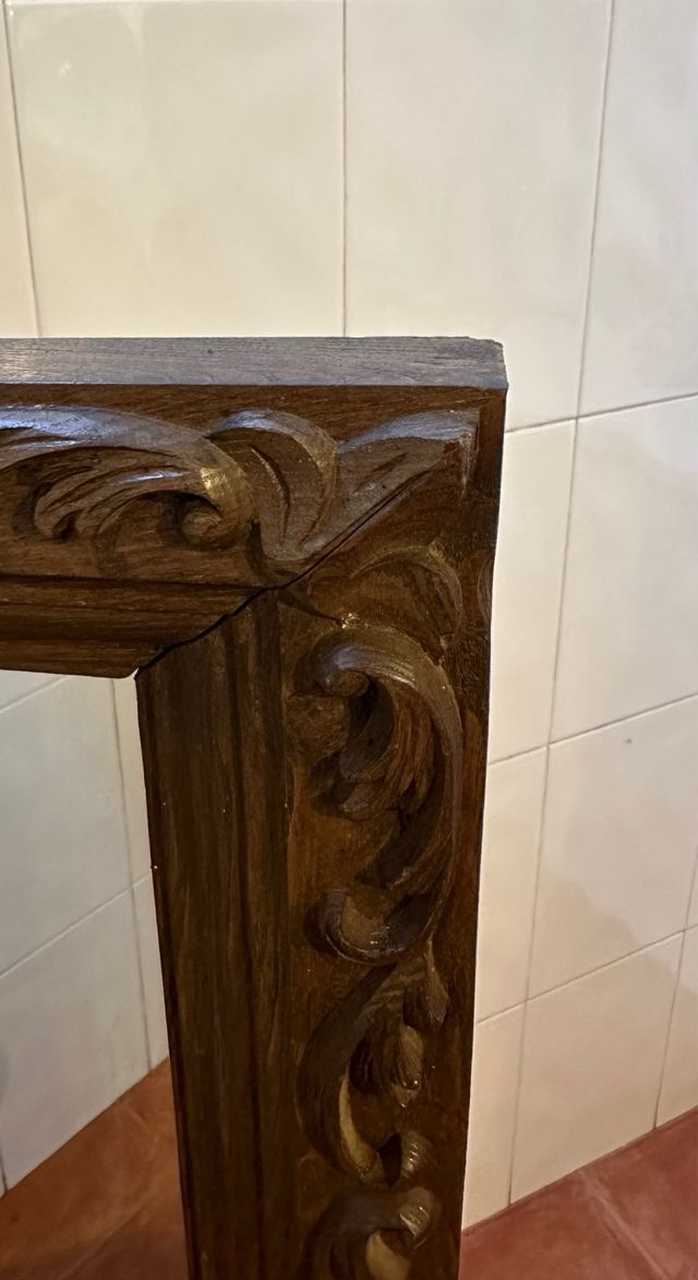 Espejo de pared restaurado