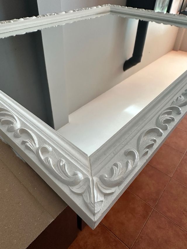 Espejo de pared restaurado