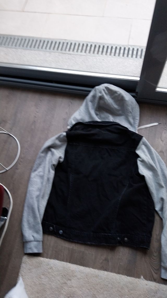 Cazadora combinada vaquera