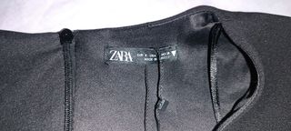 Vestido drapeado Zara