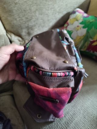 Bolso desigual multibolsillos
