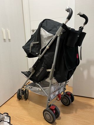 Cochecito Maclaren Techno XT negro/gris