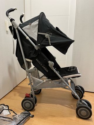 Cochecito Maclaren Techno XT negro/gris