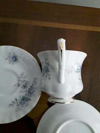 Trío de café Royal Albert