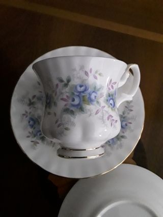 Trío de café Royal Albert