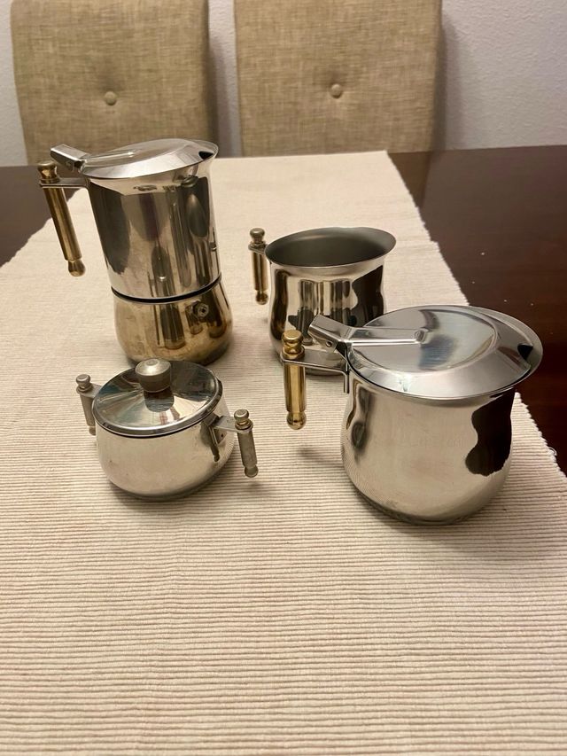 juego de cafetera inoxpran