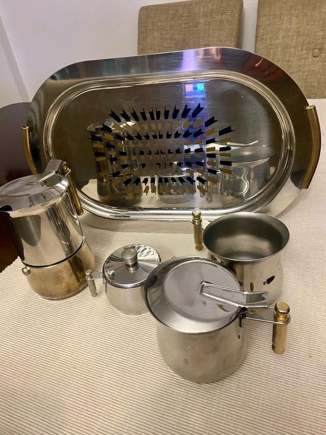 juego de cafetera inoxpran