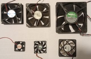 Ventole Fan raffreddamento PC misure varie