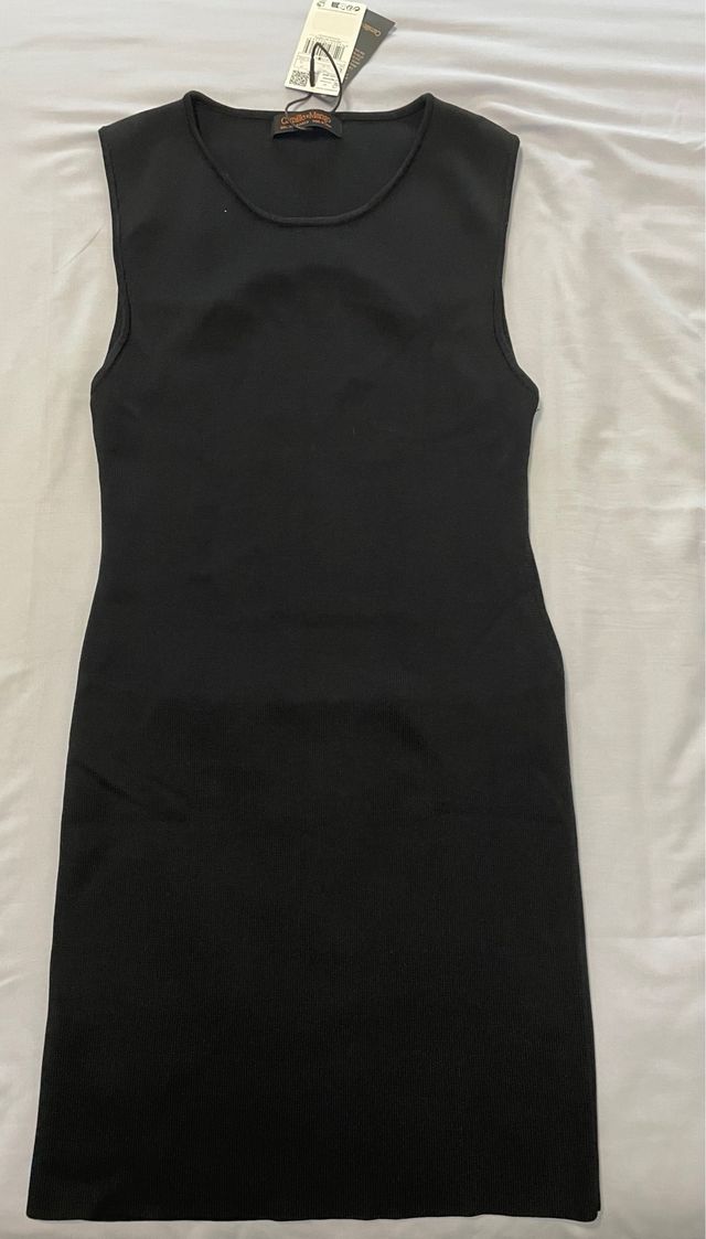 vestido negro corto
