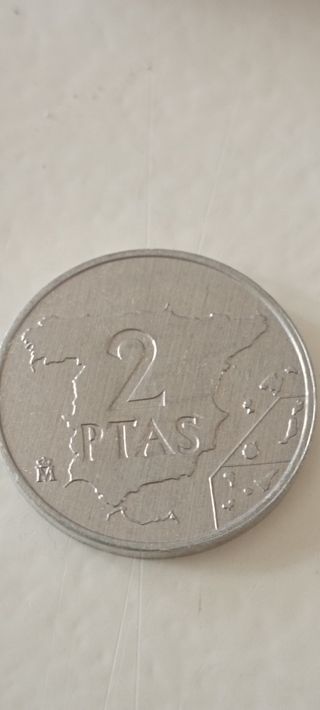 2 pesetas 1984