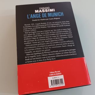 L'ANGE DE MUNICH Fabiano MASSIMI. Livre