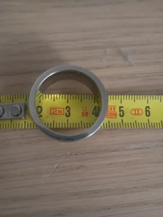 Anillo de caucho y acero