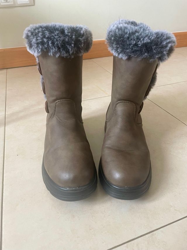 botines con forrados por dentro