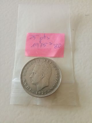 25 pesetas 1975*80