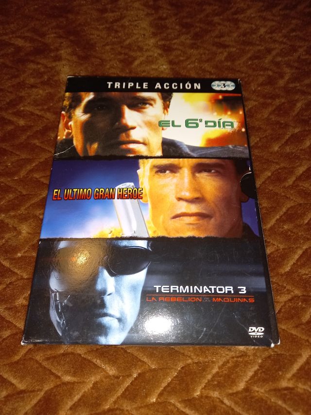 colección de 3 en 1 películas de arnold con extras