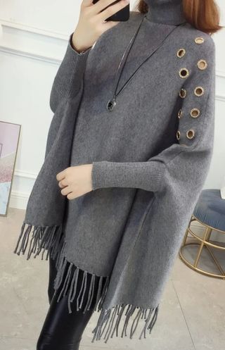 Jersey poncho capa 