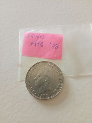 25 pesetas 1975*78