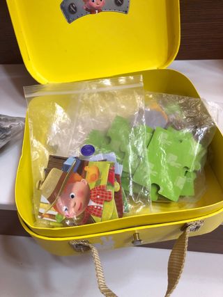 Maletín puzzles infantíl