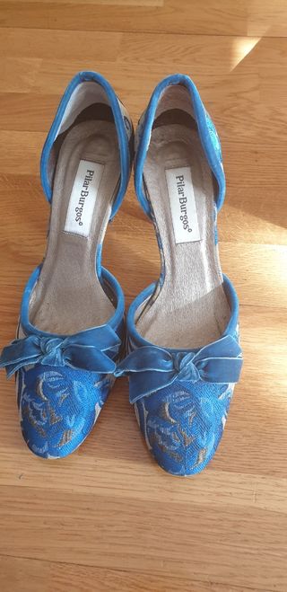 Zapatos Fiesta Pilar Burgos T-36