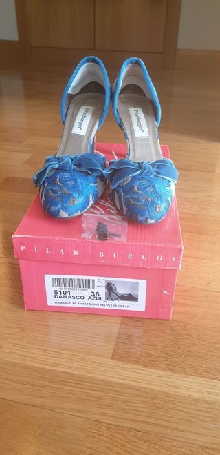 Zapatos Fiesta Pilar Burgos T-36