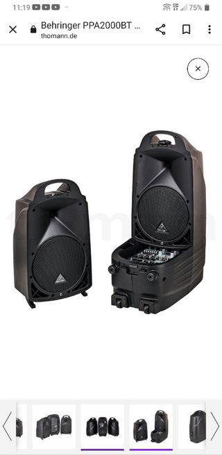 JUEGO ALTAVOCES COMPACTO 2000W
