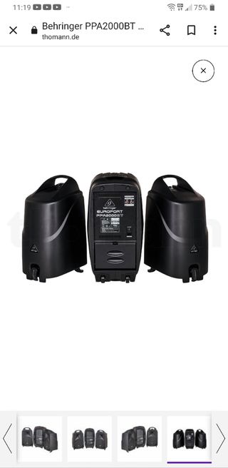 JUEGO ALTAVOCES COMPACTO 2000W