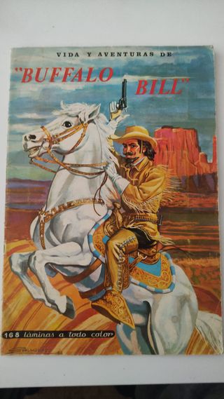 Álbum de cromos Bufalo Bill de segunda mano por 45 EUR en Valladolid en
