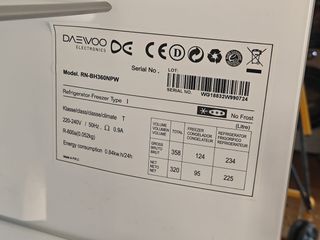 Frigorífico combi Daewoo