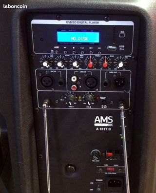 altavoz NUEVO SONIDO PA PORTÁTIL AMS 15 - 800w